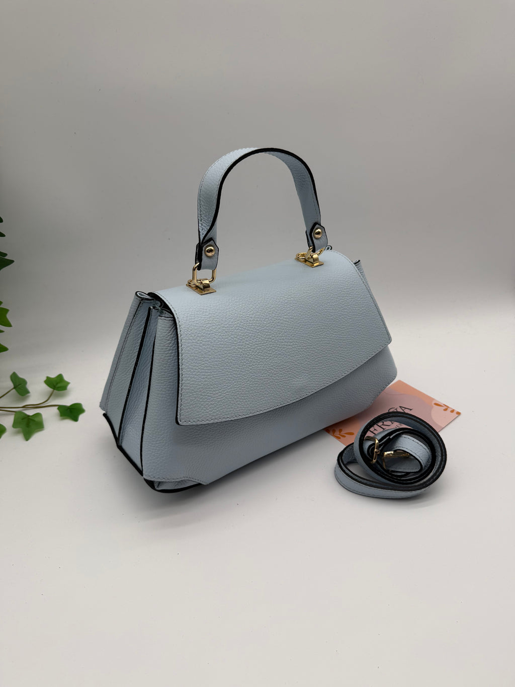 Borsa a mano in Vera pelle martellata - BM0154D