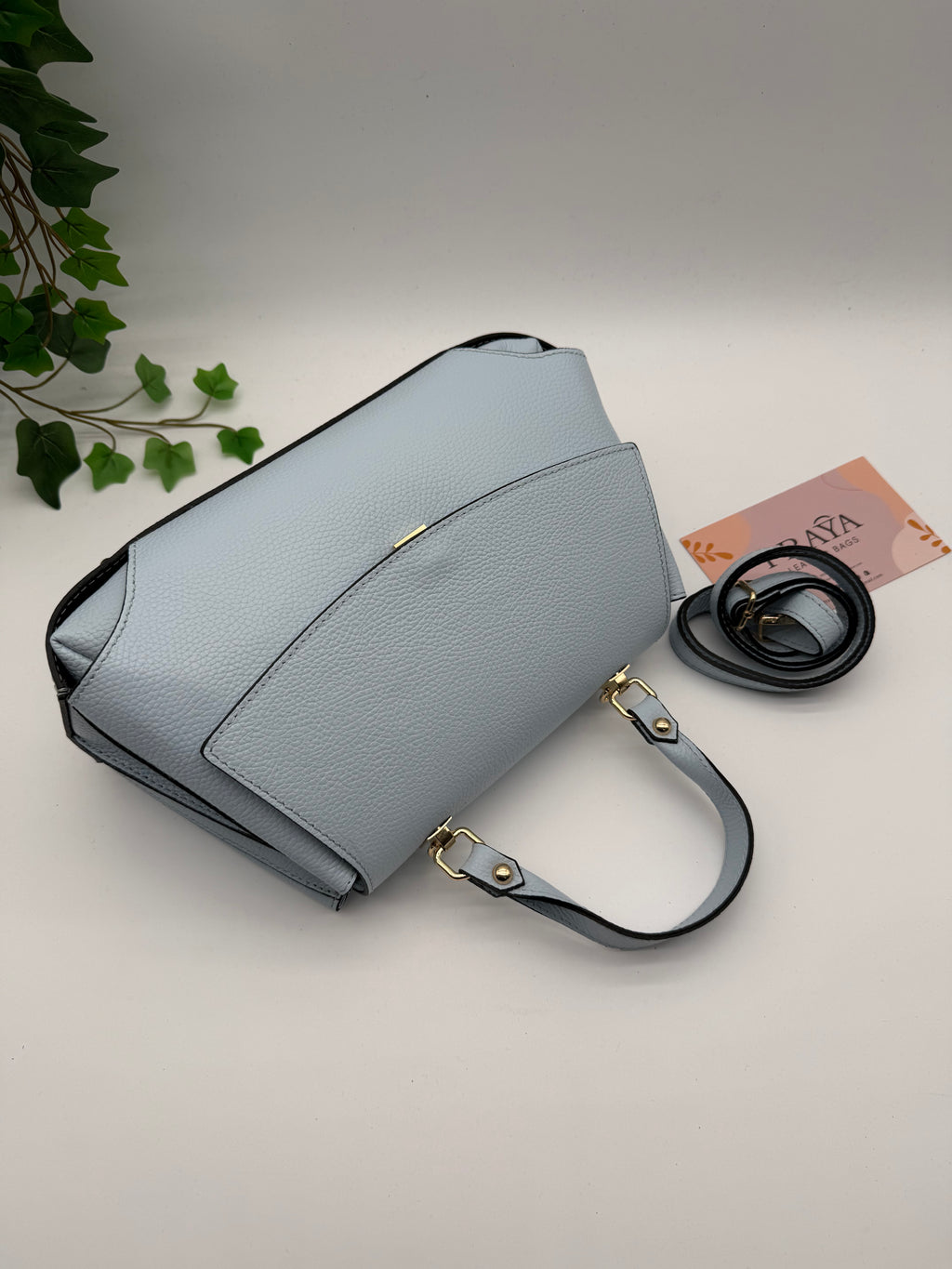 Borsa a mano in Vera pelle martellata - BM0154D