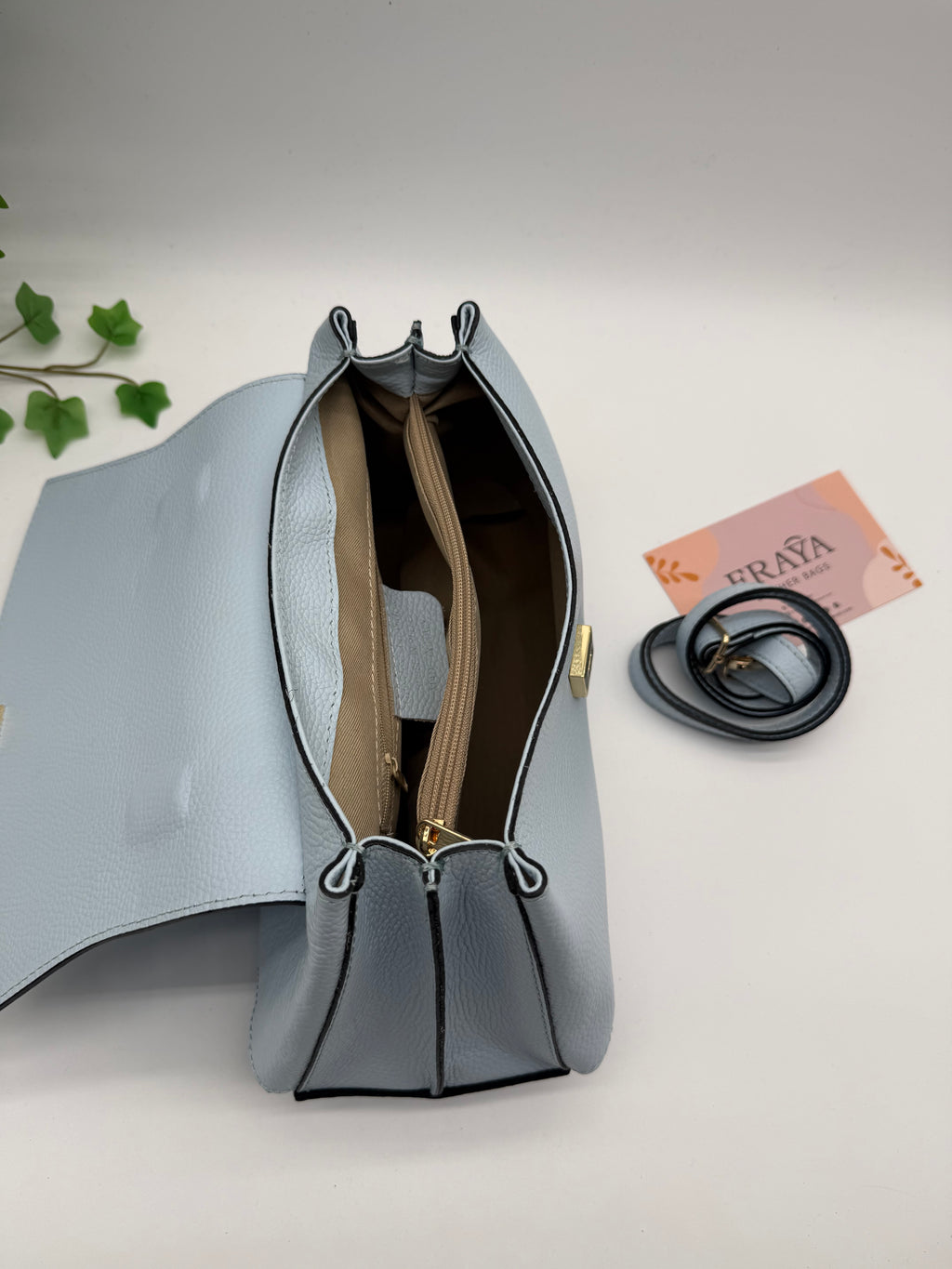 Borsa a mano in Vera pelle martellata - BM0154D