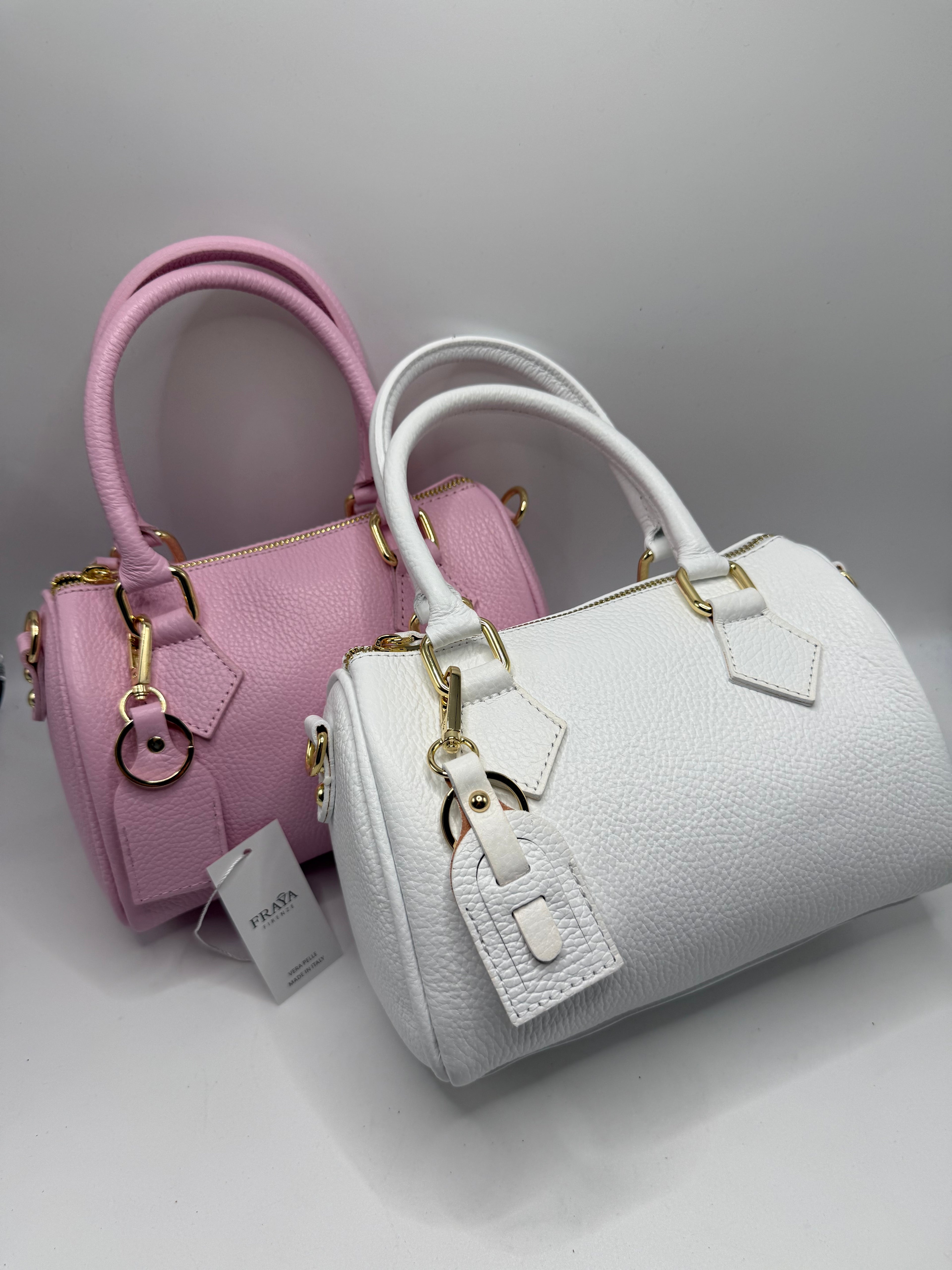 Borsa a bauletto in Vera pelle Made in Italy - BA0192D